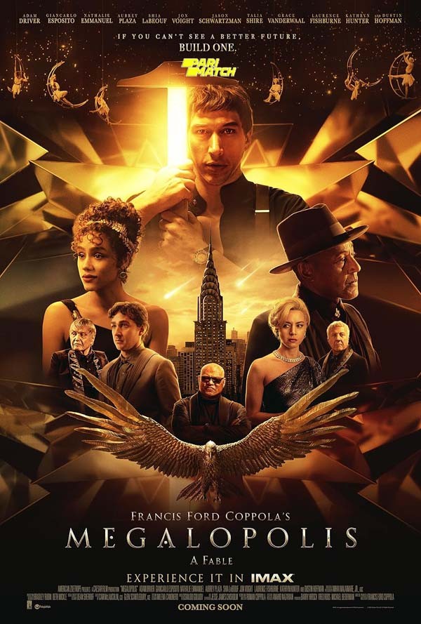 Megalopolis (2024) English Movie 1080p CAMRip [PariMatch] Online Stream