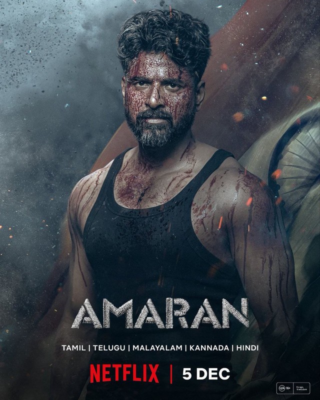 Amaran (2024) Dual Audio [Hindi-Tamil] NetFlix WEB-DL H264 AAC 1080p 720p 480p ESub