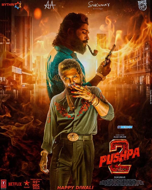 Pushpa: The Rule – Part 2 (2024) Hindi Tamil Telugu Kannada 1080p TSRip x264 AAC