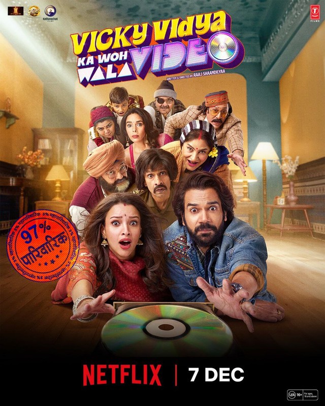 Vicky Vidya ka Woh Wala Video (2024) Hindi NetFlix H264 AAC 1080p 720p 480p ESub