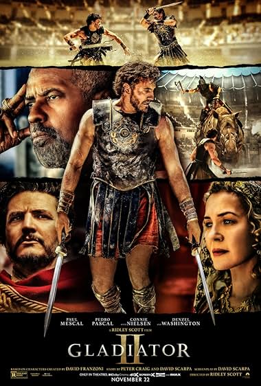 Gladiator II (2024) Dual Audio [Hindi HQ-English] HDRip x264 AAC 1080p 720p 480p Download