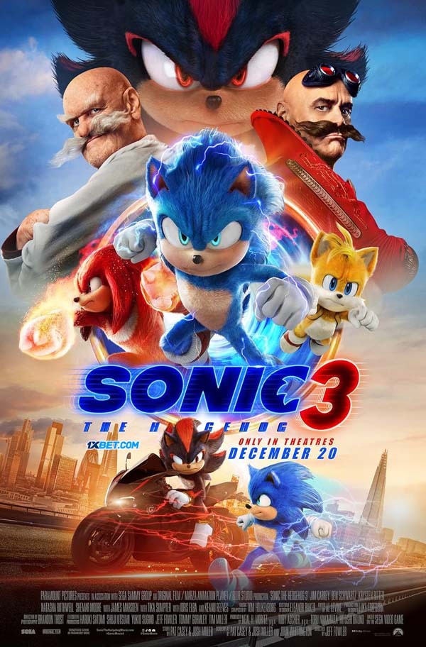 Sonic the Hedgehog 3 (2024) Hindi 1080p CAMRip x264 AAC