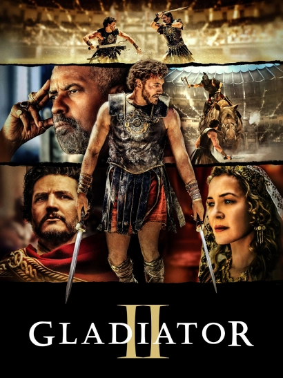 Gladiator II (2024) Dual Audio [Hindi-English] AMZN WEB-DL H264 AAC 2160p 1080p 720p 480p ESub