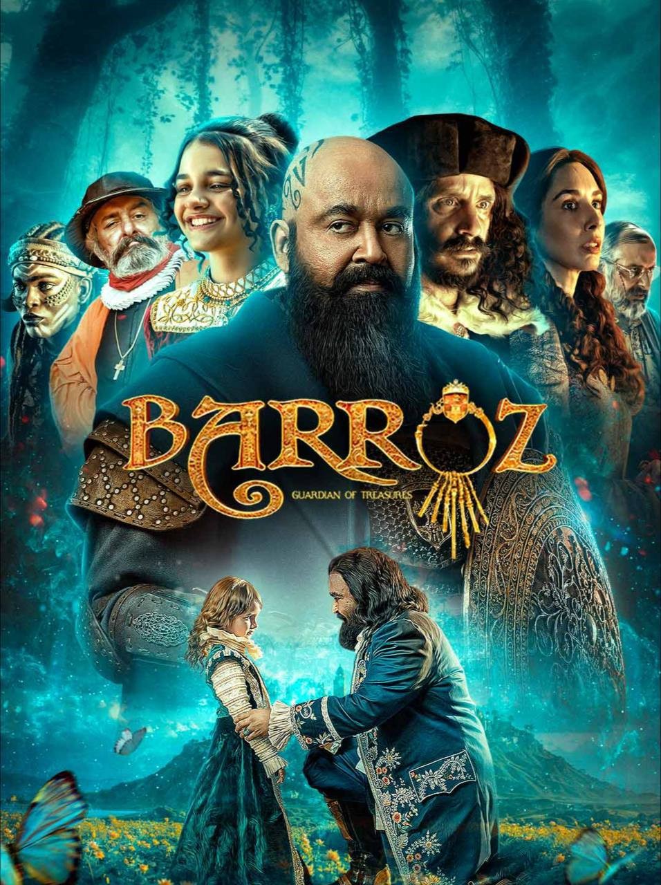 Barroz (2024) UNCUT Dual Audio Hindi ORG HDRip x264 AAC 1080p 720p 480p ESub