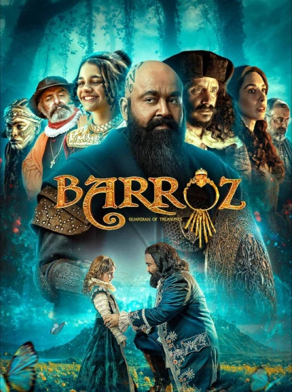 Barroz (2024) Dual Audio [Hindi-Malayalam] HS WEB-DL H264 AAC 2160p 1080p 720p 480p ESub