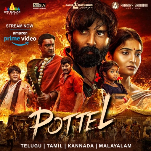 Pottel (2024) Dual Audio [Hindi-Telugu] AMZN WEB-DL H264 AAC 1080p 720p 480p ESub