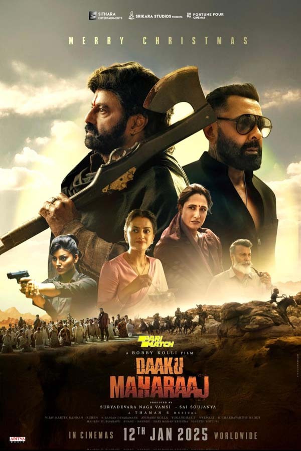 Daaku Maharaaj (2025) Multi Audio [Hindi-Tamil-Telugu] PreHD 1080p x264 AAC