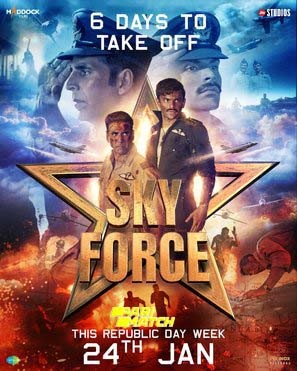 Sky Force (2025) Hindi 1080p PRE HD x264 AAC HC ESub