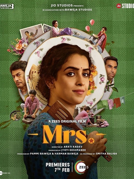 Mrs (2025) Hindi Zee5 HDRip x264 AAC 1080p 720 480p ESub